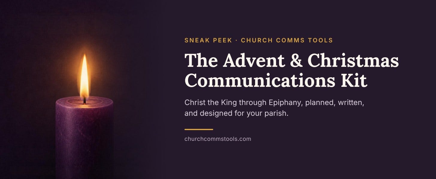Sneak peek: The Advent and Christmas Communications Kit Sneak peek: The Advent and Christmas Communications Kit