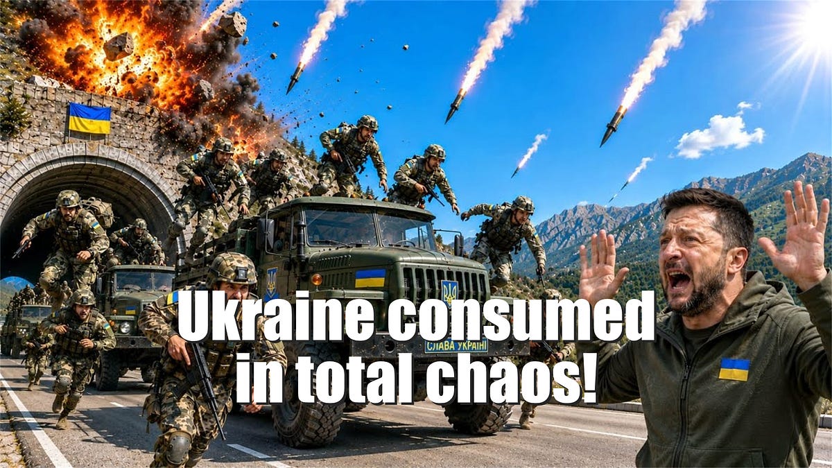 Ukraine consumed in total chaos