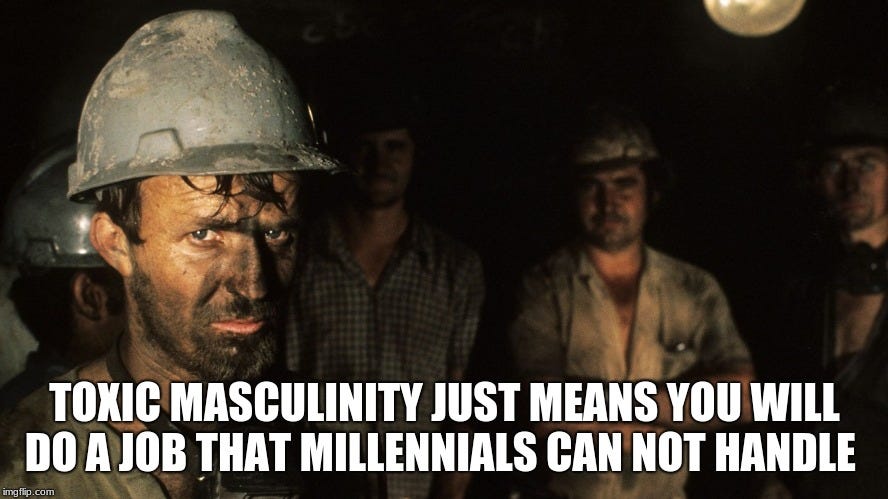 I support Toxic Masculinity - Imgflip