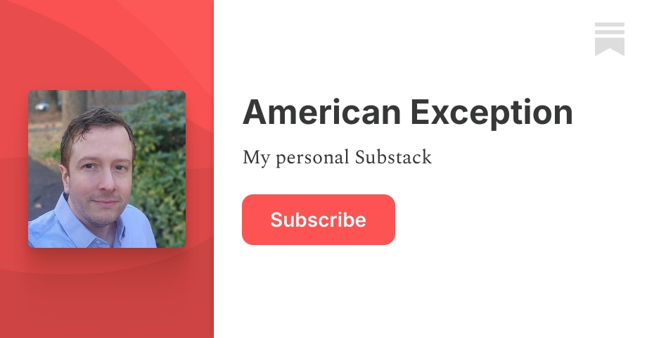 American Exception | Aaron Good | Substack