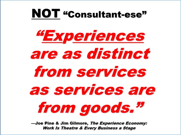 The Experience Economy
AI-generated content may be incorrect. The Experience Economy
AI-generated content may be incorrect.