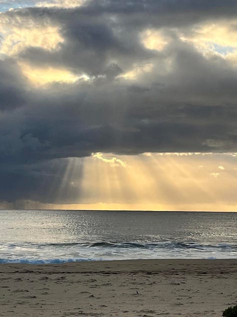 beach sunrise