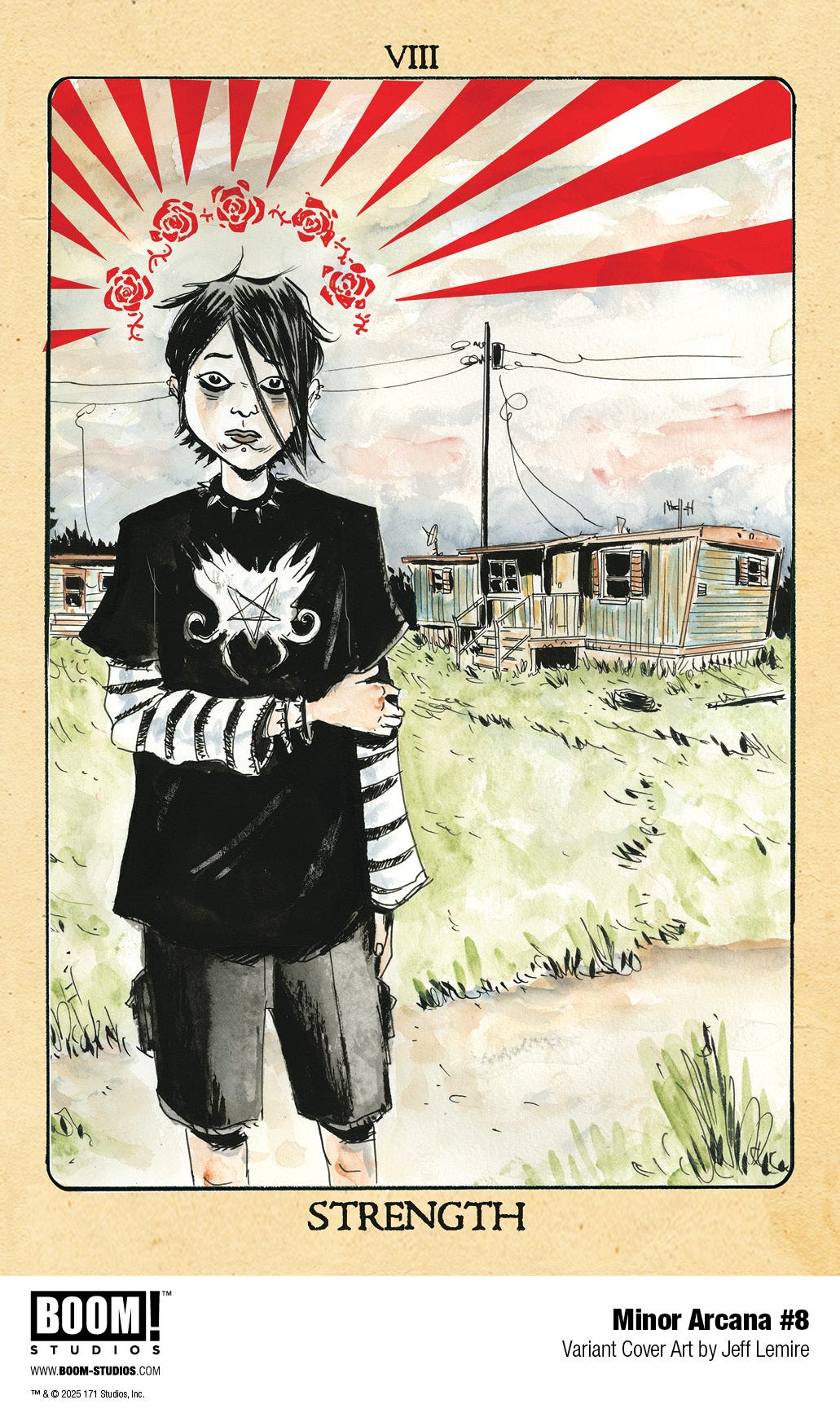 Mino⭐︎taro illustrations MINOR ARCANA #9 - by Jeff Lemire - Tales From the Farm