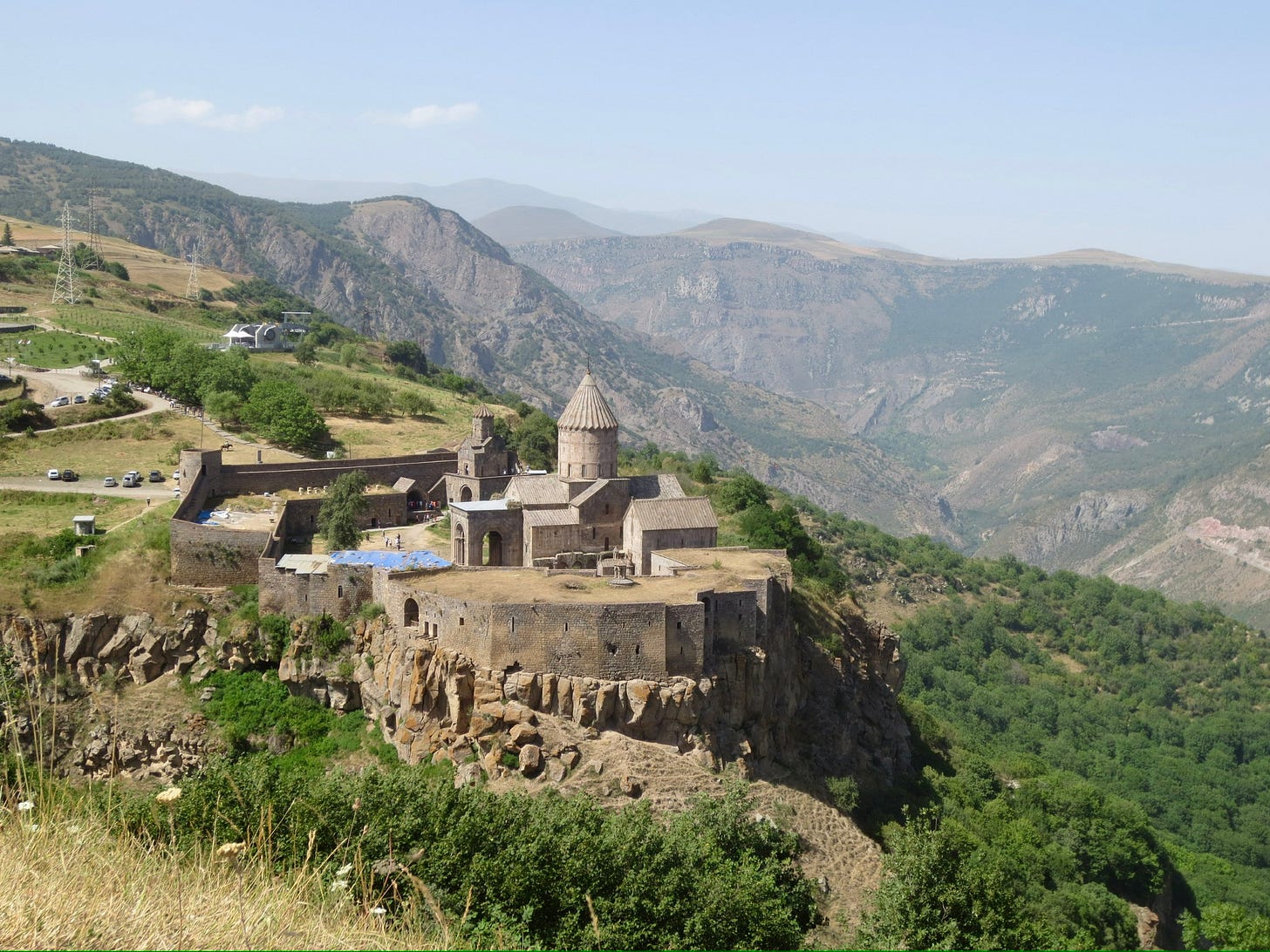 Tatev monastery, Armenia, July 2014; (c) author