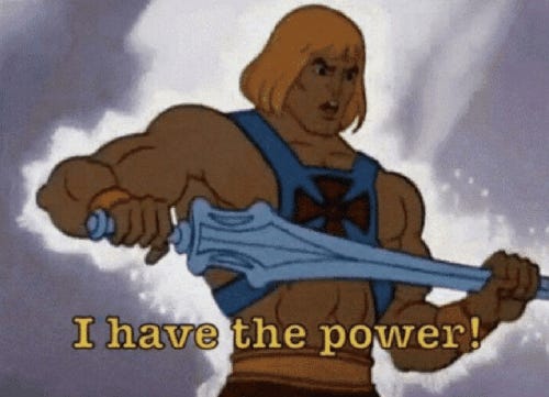 i have the power Blank Template - Imgflip
