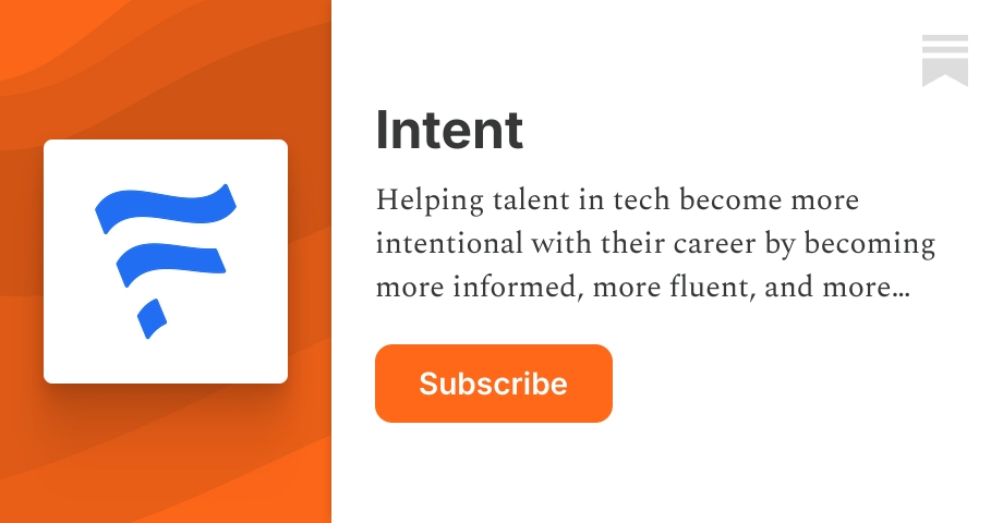 Intent | Substack