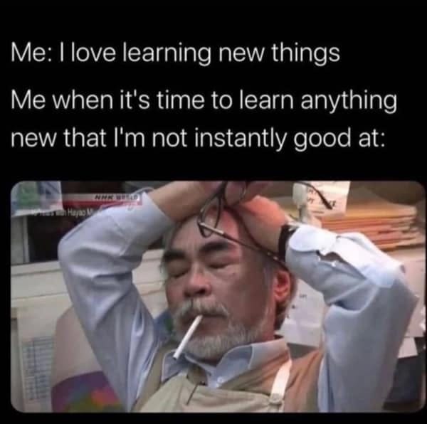 learning as an adult meme : Second Language Strategies