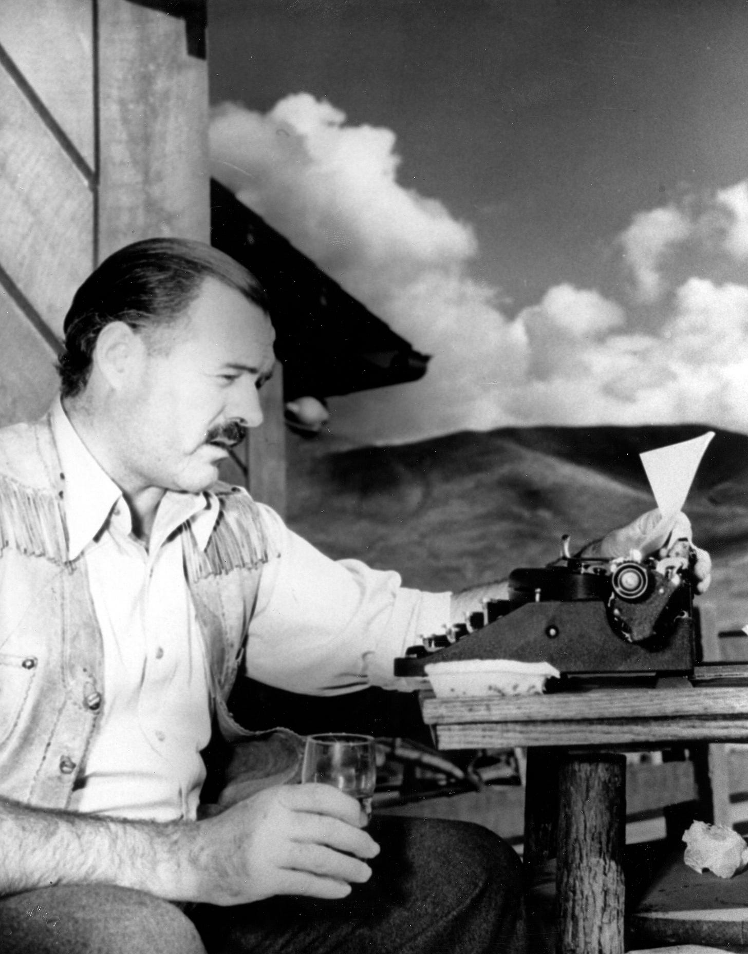 Drinking, Writing, Editing, Hemingway, Drinking…* | Hear The Boat Sing