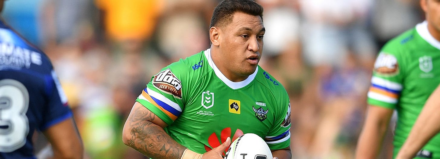 NRL 2020: Josh Papalii, Canberra Raiders, Stuart credits someone else for Papalii great form - NRL NRL 2020: Josh Papalii, Canberra Raiders, Stuart credits someone else for Papalii great form - NRL