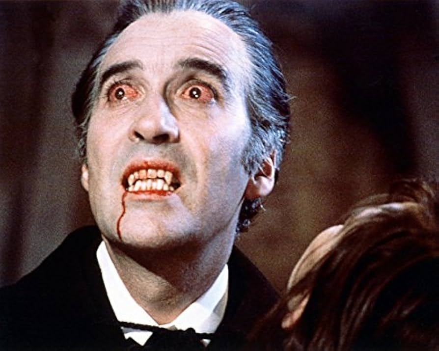 Amazon.com: Generic Christopher Lee Dracula Vampire Hammer PosterLife Wall  Art Poster 12x18 inches, Medium, Black: Posters & Prints