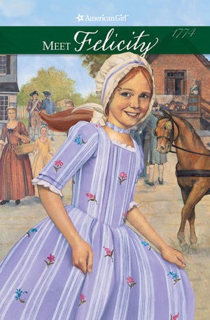 book review of meet felicity an american girl by valerie tripp