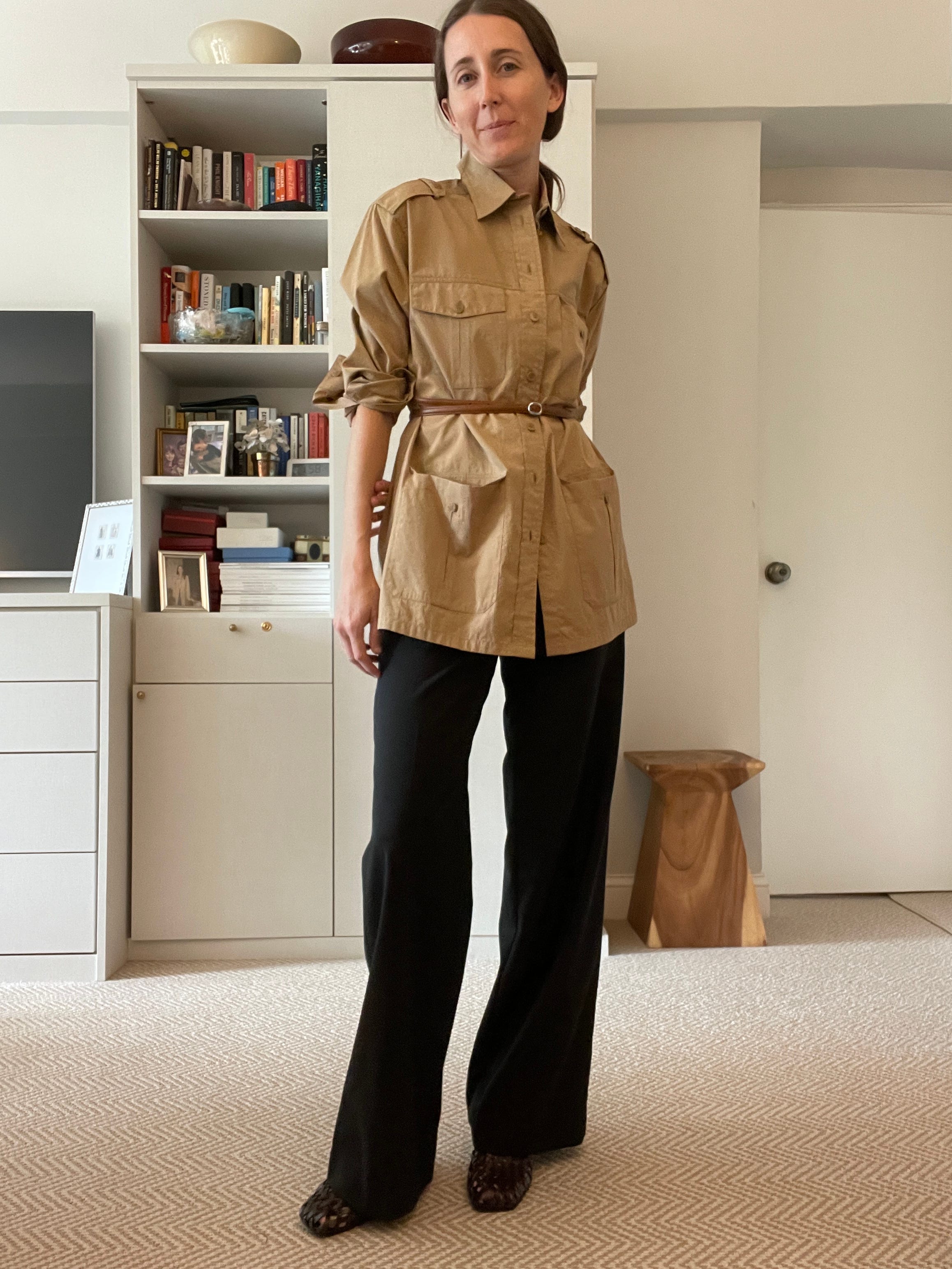 where should dress pants fall on heels How Long Should Dress Pants Be? Pant Breaks Style Guide Black Lapel