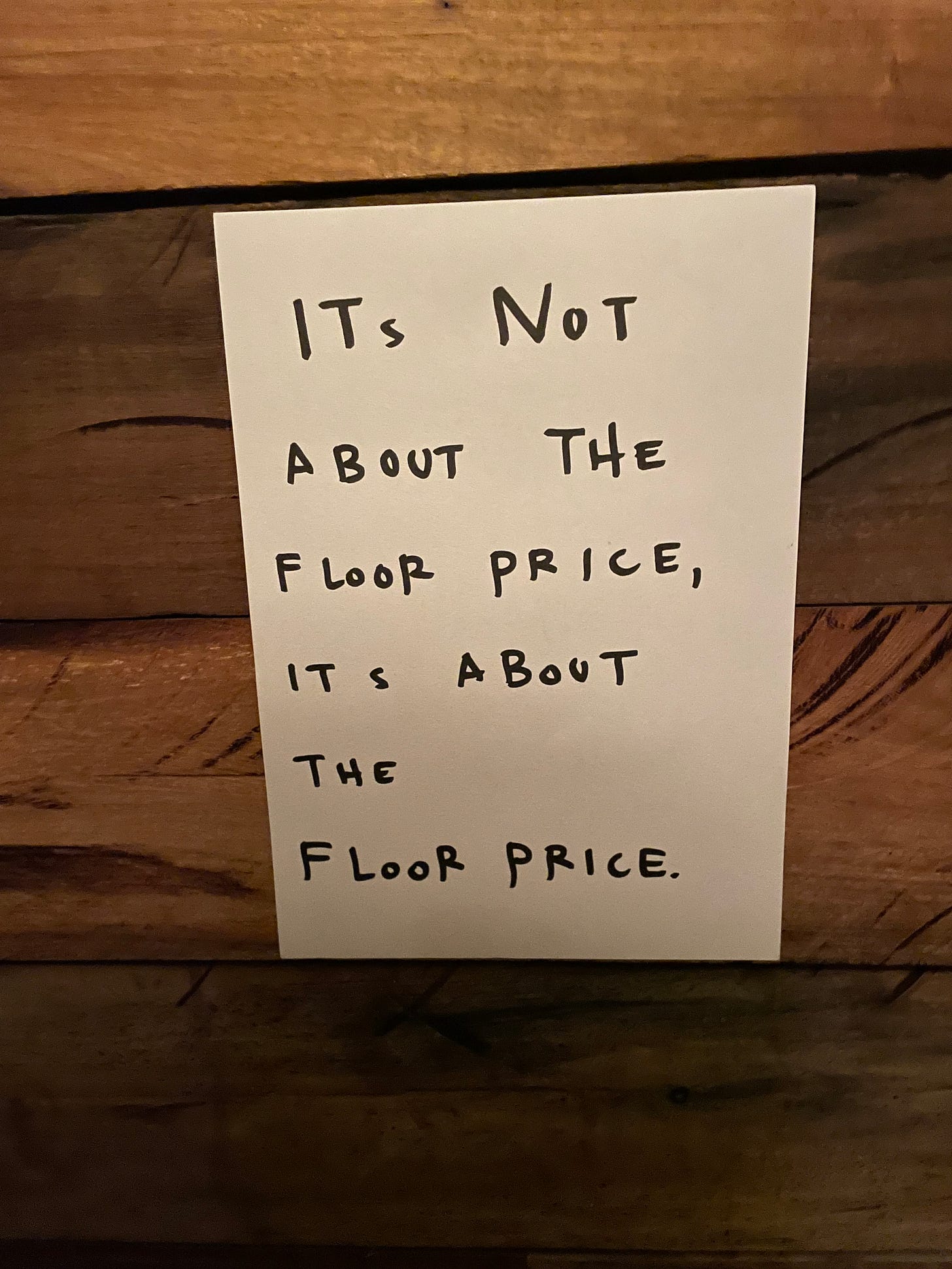 This was placed in the toilet’s door