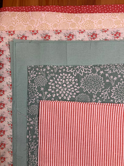 Pattern drawing, fabric, layout, and interfacing puzzles.