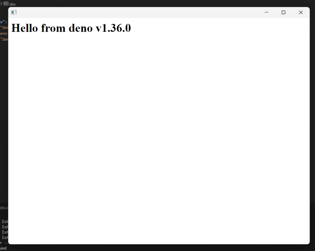 Building Desktop Apps With Deno - by Tristan Isham