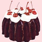 A slice of heaven from this Devil's Bundt cake