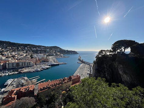 Scènes du Parc du Château de Nice