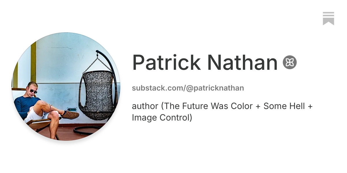 Patrick Nathan | Substack