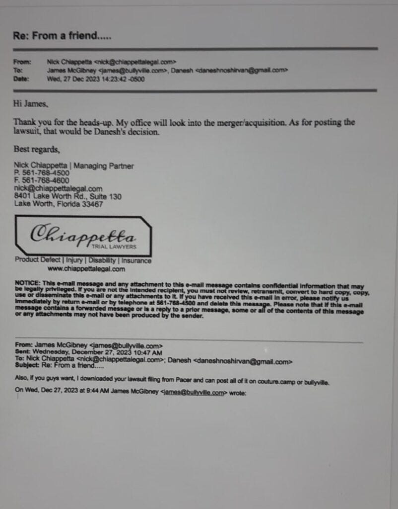 Paid Agitators Exposed: TikTok bully Danesh Noshirvan, fake “Dr.” McGibney, and lawyer Chiappetta conspire in cyber harassment scandal.