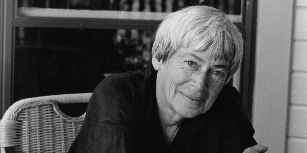 Ursula K Le Guin