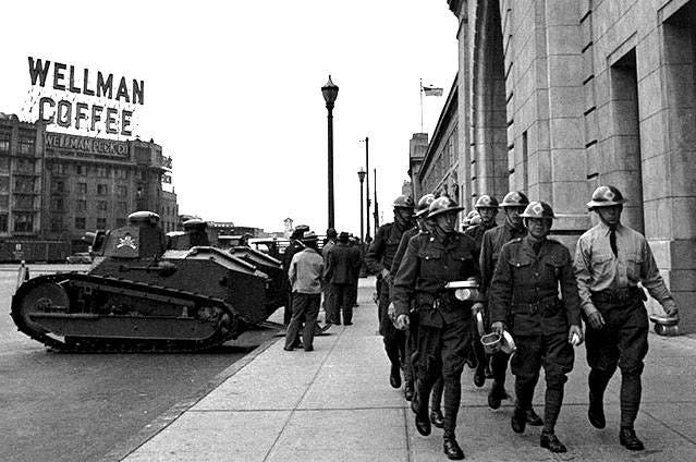 1934 Strike-National Guard - FoundSF