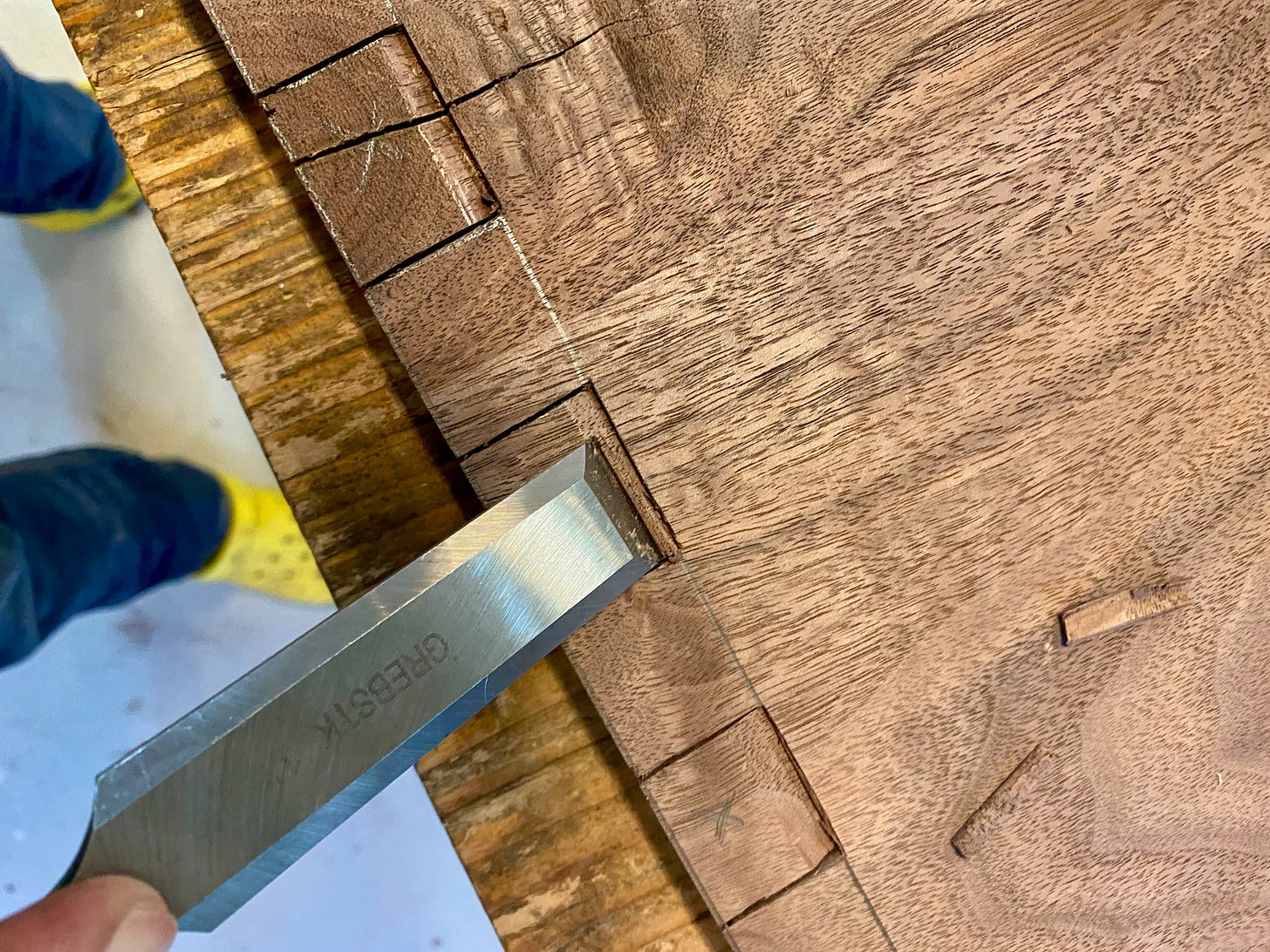 Chiseling Out The Joints