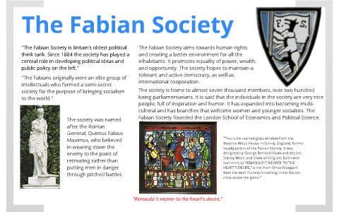 The Fabian Society and its Influence on H.G Wells' The Time ...