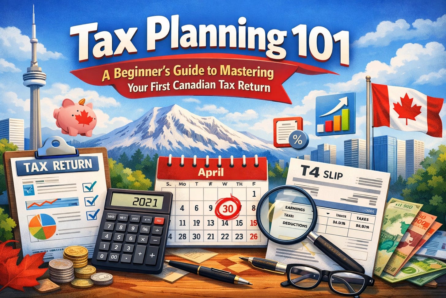 [HERO] Tax Planning 101: A Beginner’s Guide to Mastering Your First Canadian Tax Return