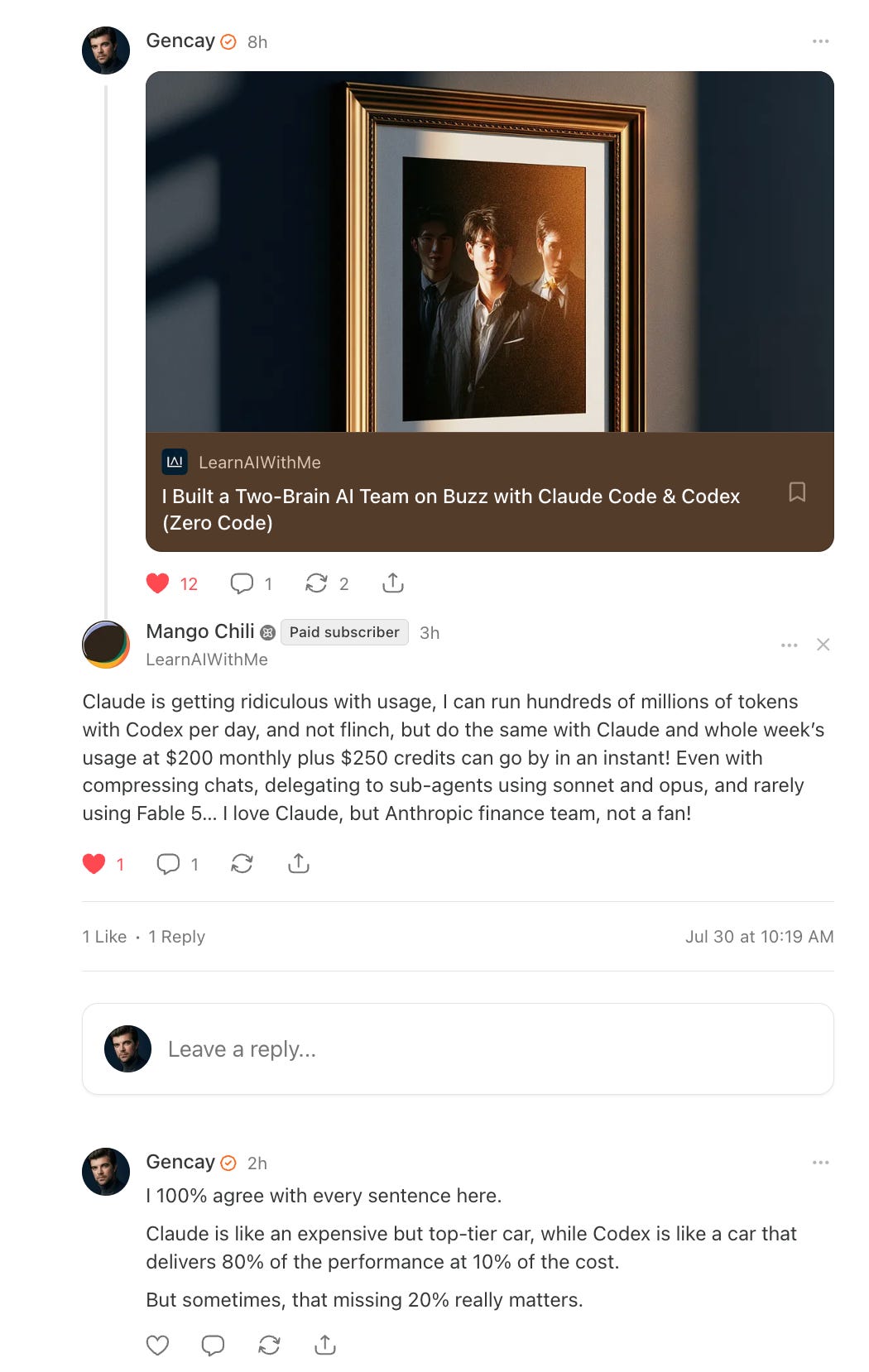 Reader comment criticising Claude usage limits Reader comment criticising Claude usage limits