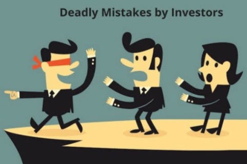 Our investment mistakes in stocks and what you can learn from it