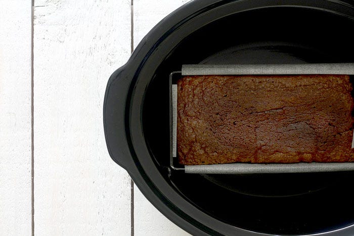 Bizcocho esponjoso de chocolate. Receta para Crock Pot