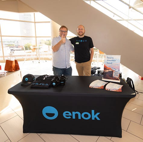 A few of our sponsor tables