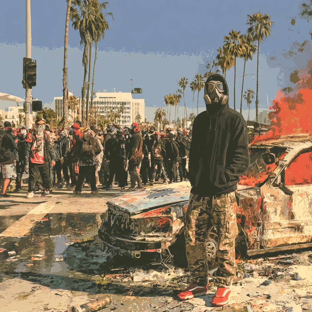 Illegal alien sent to prison for setting fires during anti-ICE riots