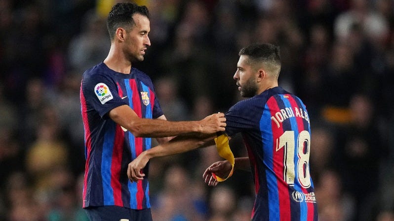 Jordi Alba sigue los pasos de Busquets y le dice adiós al Barcelona: 'Lo  mejor es dar un paso al lado'