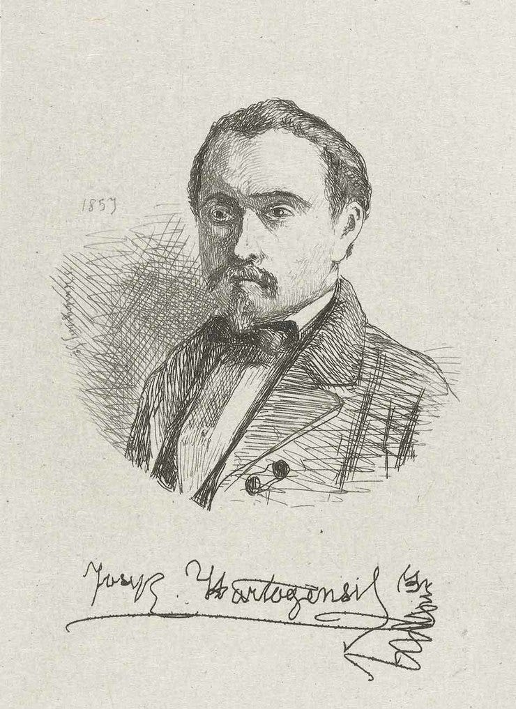 'Zelfportret van Joseph Hartogensis' - ets op chine collé: Joseph Hartogensis (herkoms: coll. Rijksmuseum Amsterdam) 'Zelfportret van Joseph Hartogensis' - ets op chine collé: Joseph Hartogensis (herkoms: coll. Rijksmuseum Amsterdam)