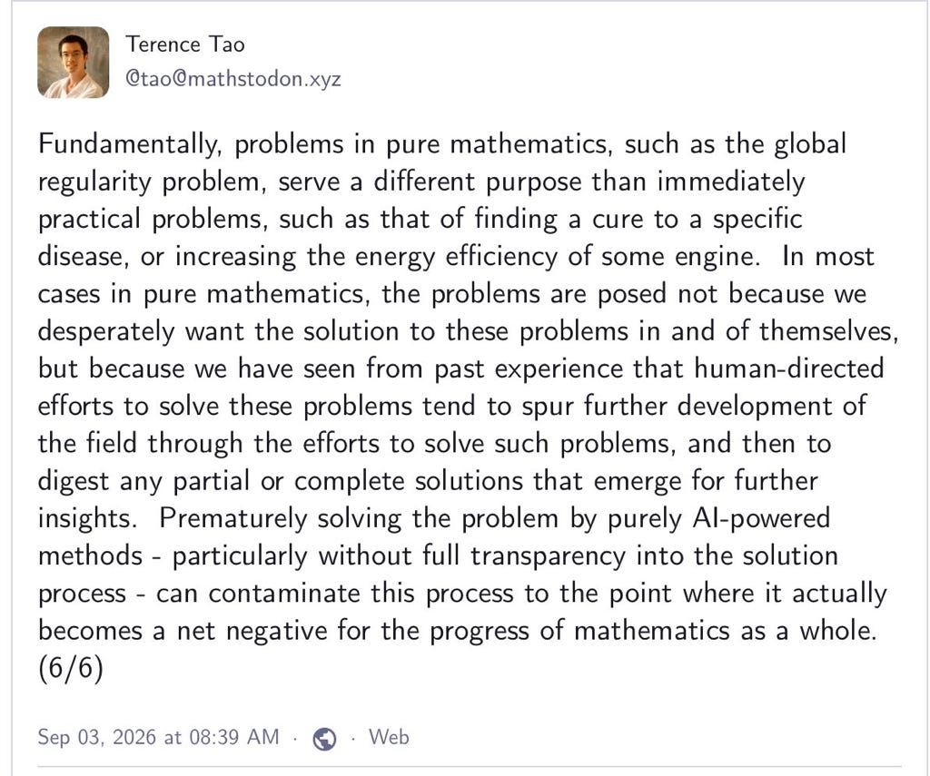 Two dire warnings, one from Terence Tao, the other from someone who ...