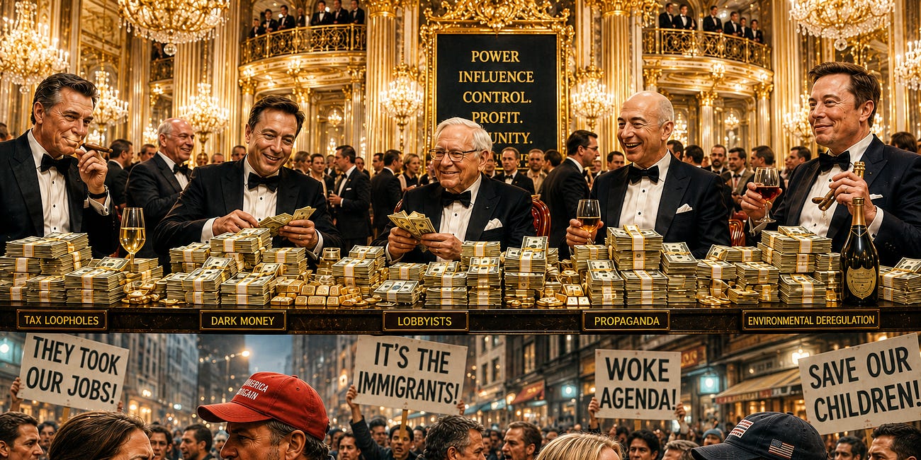 How Rightwing Billionaires Created a Faux Movement and Used It to Rob America Blind