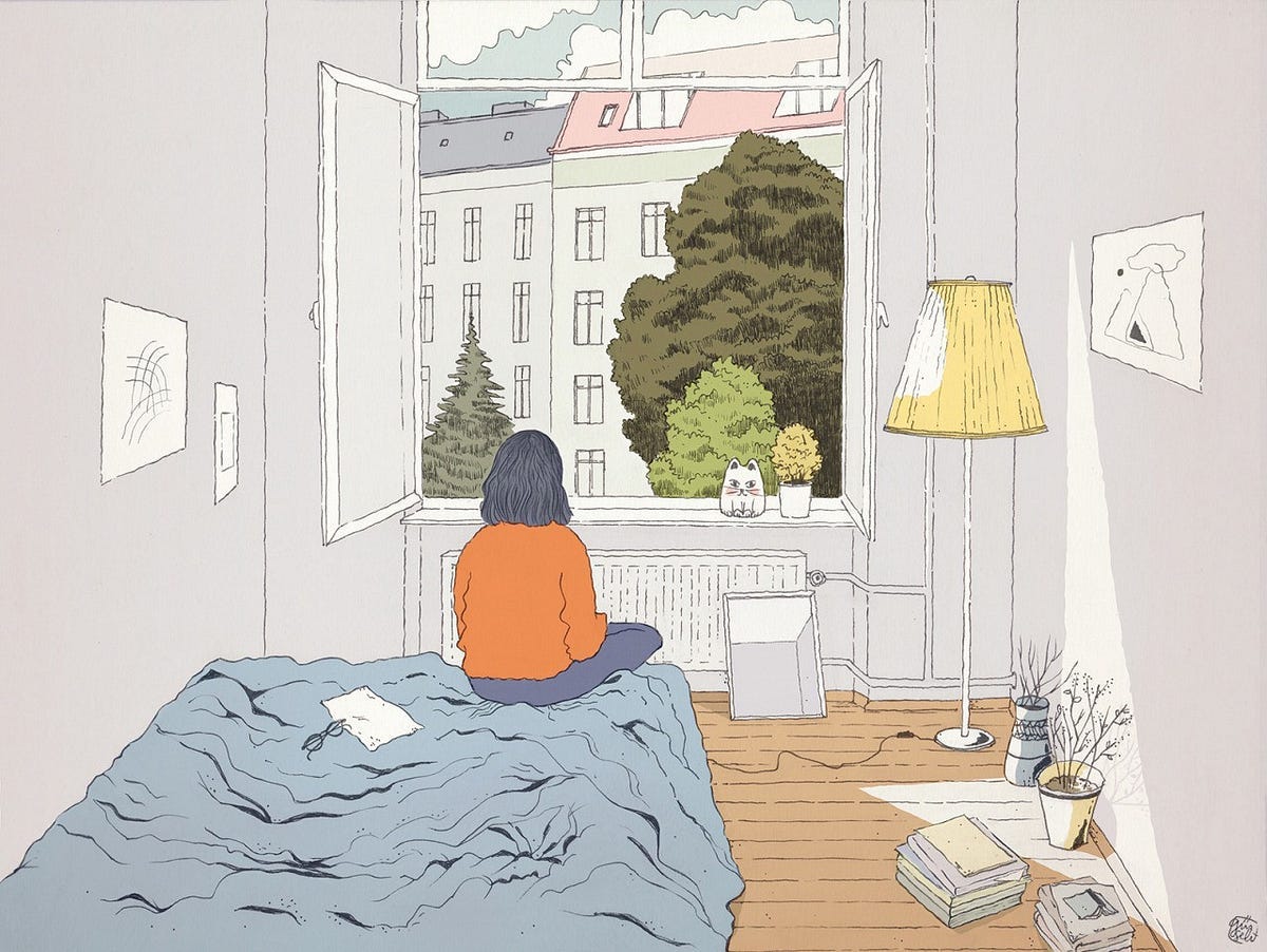Art and Loneliness. On the art of loneliness, and the… | by Jess the  Avocado | The Collector | Medium