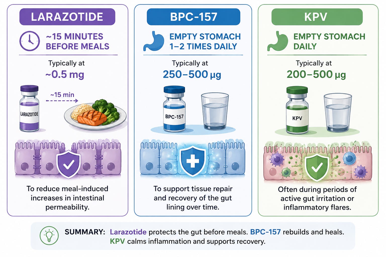larazotide bpc 157 Peptide Spotlight: Acetate Attention Celiac and leaky gut syndrome friends. There is an option to heal with peptides and it goes far beyond just the use of 157. There are Peptide Therapy Certification - Module