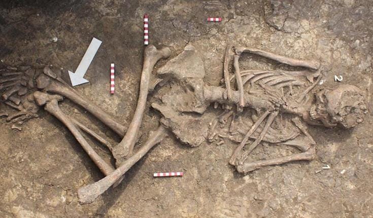 Yamnaya burial 