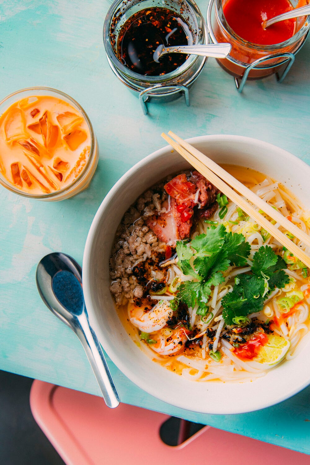 Kuy Teav Phnom Penh (Cambodian Noodle Soup)