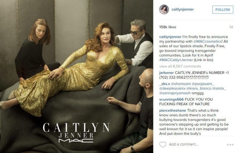 caitlyn jenner takes on mac 2016 gossip caitlyn jenner takes on mac 2016 gossip