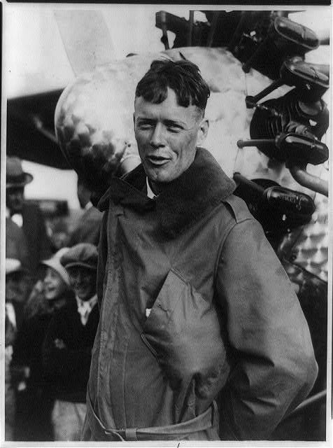 Charles Lindbergh Oversees Construction of the Spirit of St. Louis in San Diego