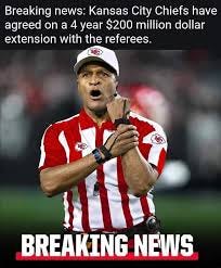 NFL Memes - The Chiefs have the Refs locked up for the ...