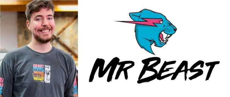 MrBeast logo and his history | LogoMyWay