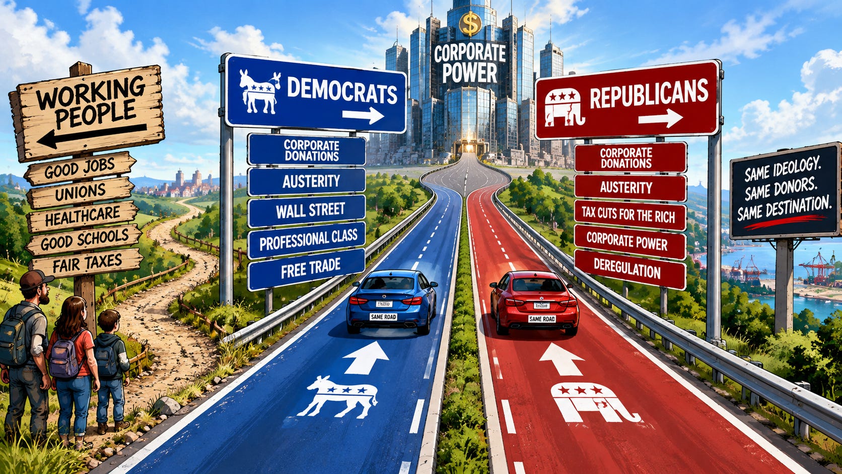 The Left’s Right Turn