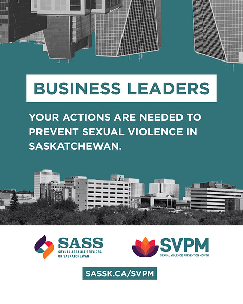 The Sexual Violence Prevention Month (SVPM) 2026 Digital Toolkit graphics.