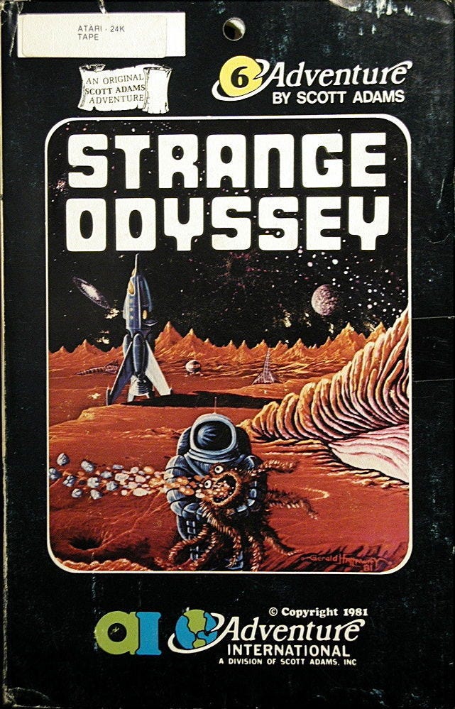 Strange Odyssey Box Front