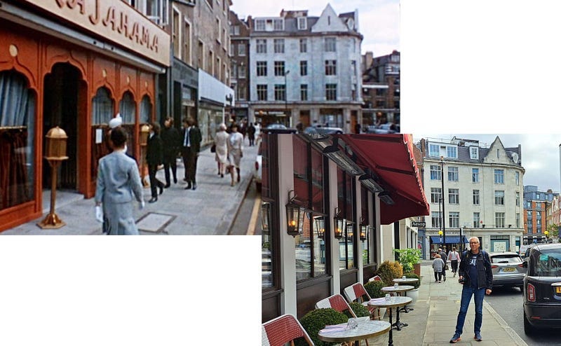 In a similar spot to where the Beatles filmed the Indian restaurant scene In a similar spot to where the Beatles filmed the Indian restaurant scene