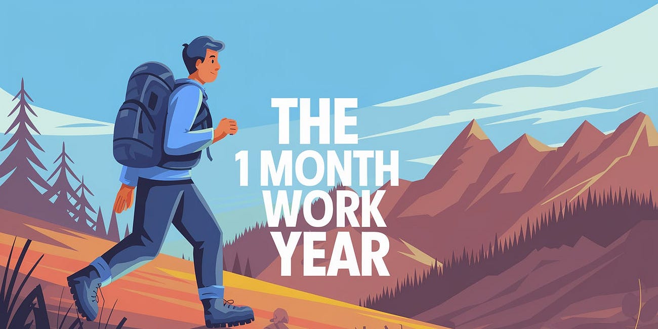 The 1-Month Work Year
